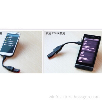 Mini OTG Cable for USB, Mobile Phone.